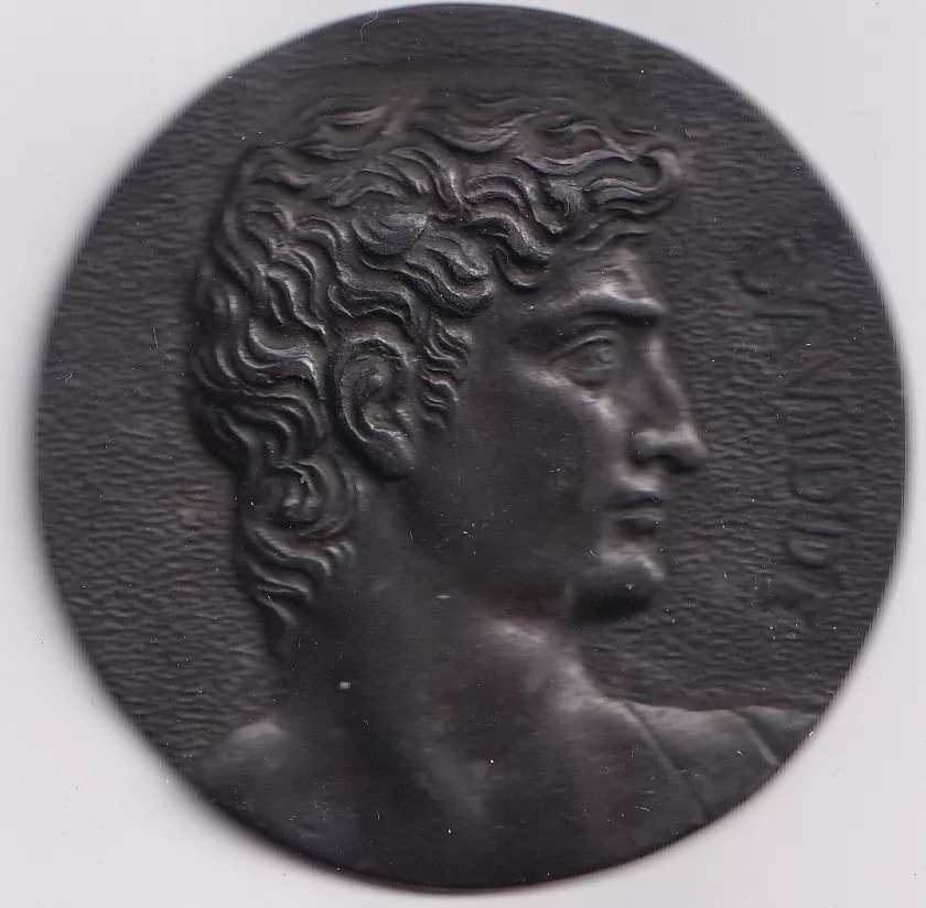 Itálie-David-odlitek medaile