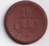 Míšen-porcelánová medaile J.F.Botger