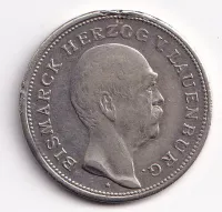 Německo-Bismarck 1898-měl ouško