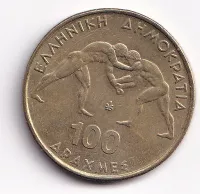 Řecko 100 drachem 1999