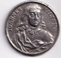 V.Británie-John Milton-litá medaile