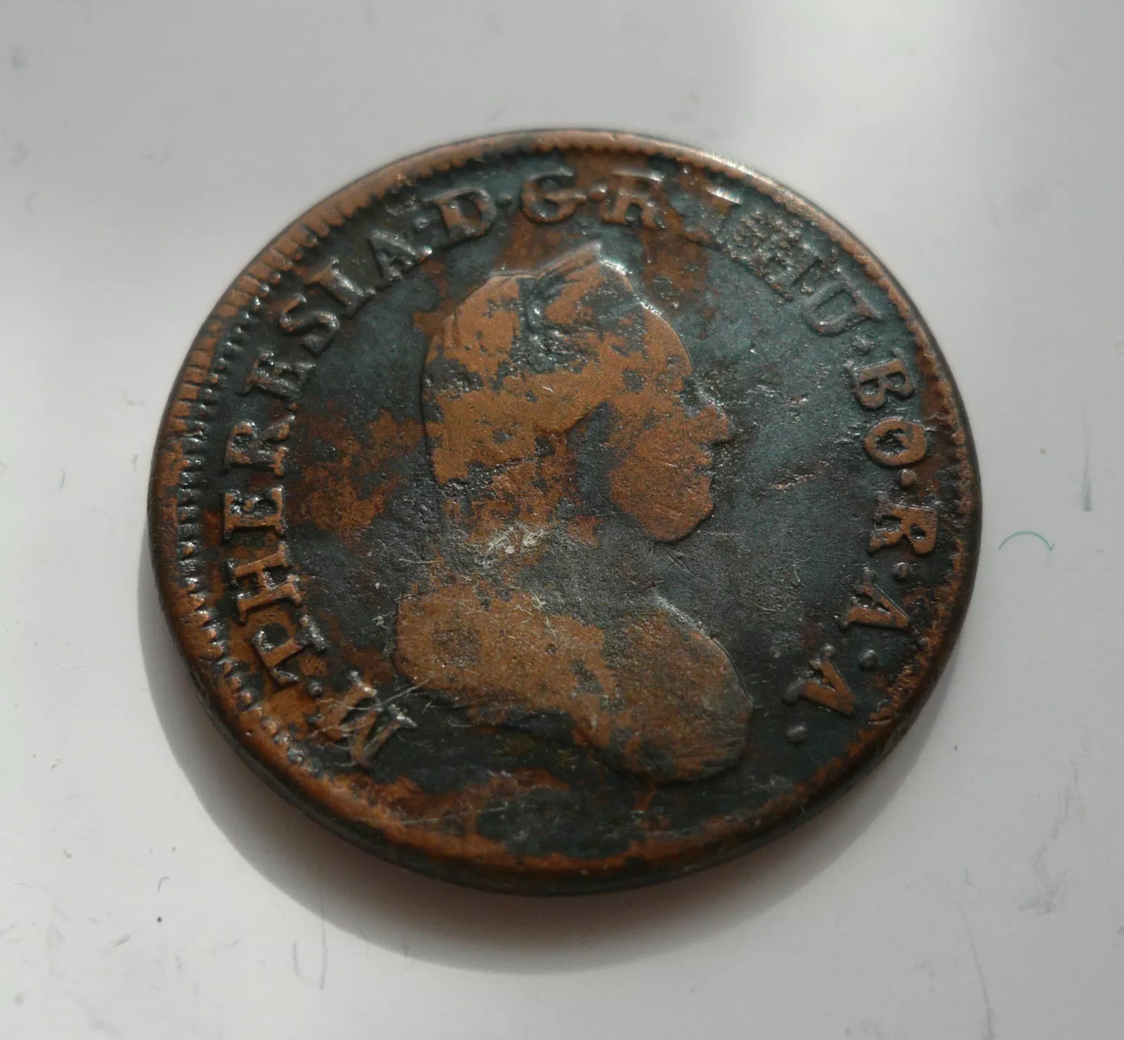 1 Krejcar, 1780K, M.Terezie, Uhry