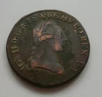 1 Krejcar, 1782 C, Josef II., Čechy