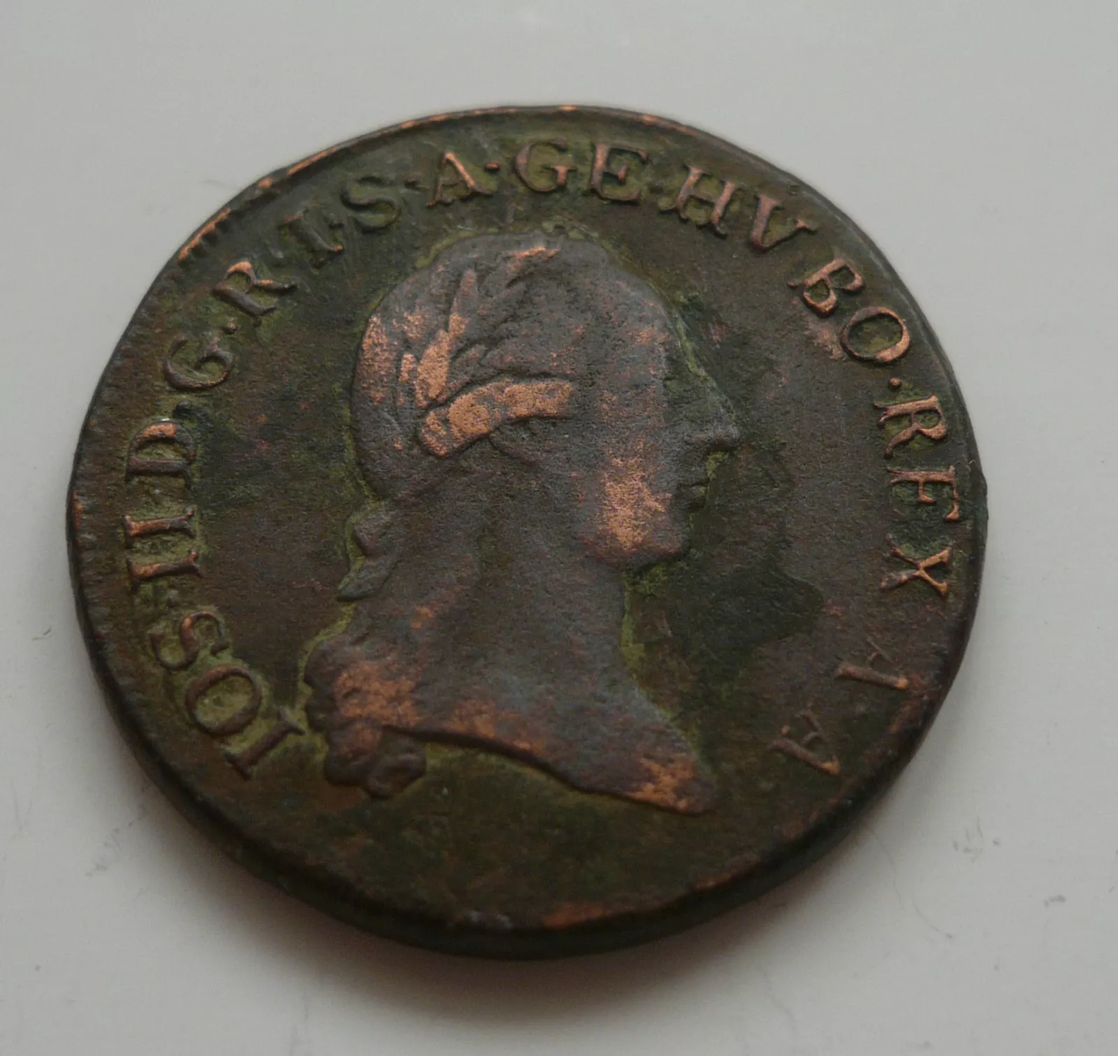 1 Krejcar, 1782 C, Josef II., Čechy