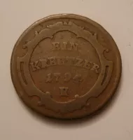 1 Krejcar, 1794, Josef II., Uhry