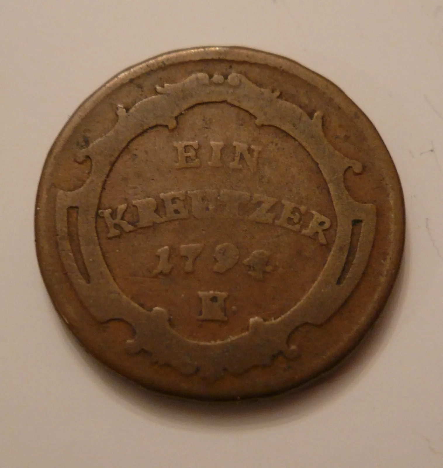 1 Krejcar, 1794, Josef II., Uhry