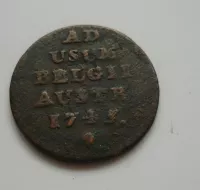 1 Liard, 1745, M.Terezie, Rakousko