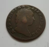 1 Liard, 1750, M.Terezie, Rakousko
