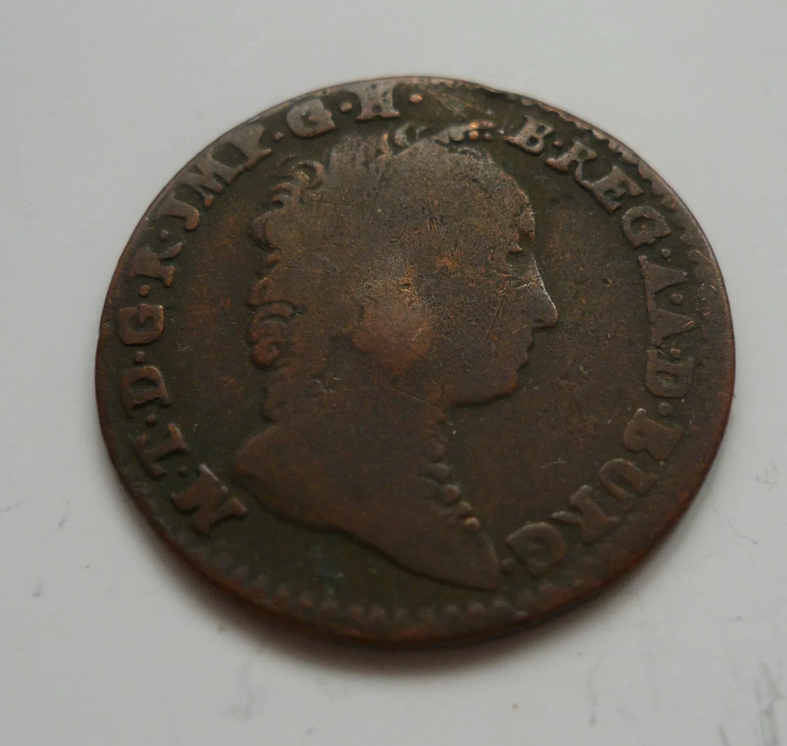 1 Liard, 1750, M.Terezie, Rakousko