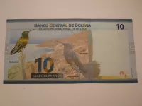 10 Bolivianos, 1986, Bolivie