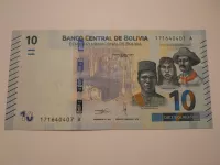10 Bolivianos, 1986, Bolivie