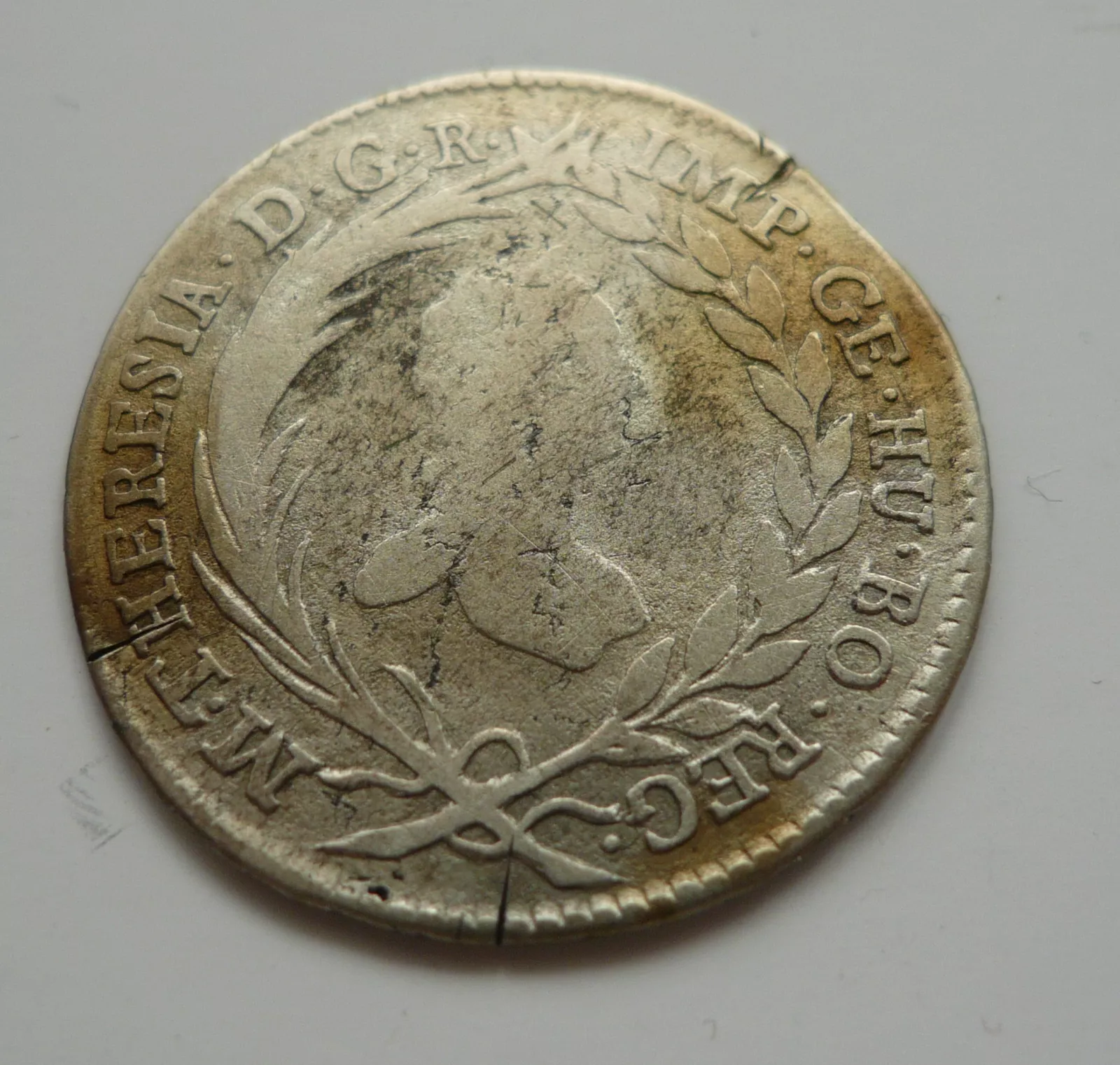10 Krejcar, 1760, M. Terezie, Vídeň Rakousko