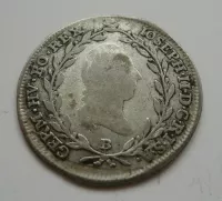 10 Krejcar 1787 B, Josef II., Uhry