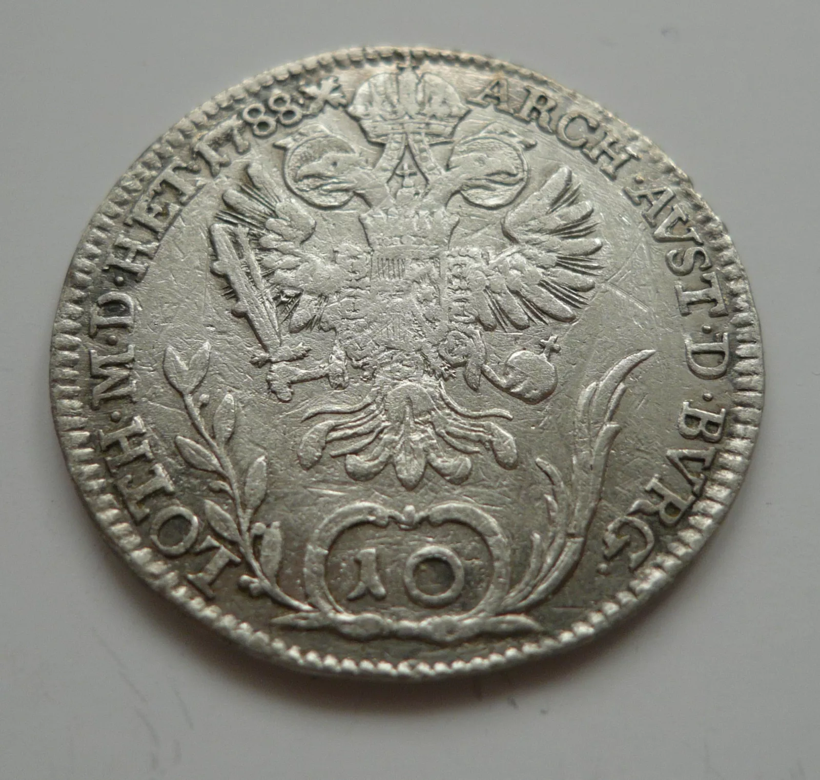 10 Krejcar, 1788 B, Josef II., Uhry
