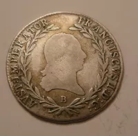 10 Krejcar, 1815 B, František II., Uhry