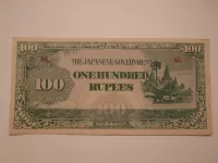 100 Rupií, 1941-okupační, Barma