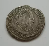15 Krejcar, 1663, Leopold I., Gratz Rakousko
