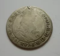 15 Krejcar, 1663 Leopold I., Slezsko Vratislav