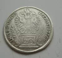 20 Krejcar, 1756, NB, Fr. Lotrinský, Uhry