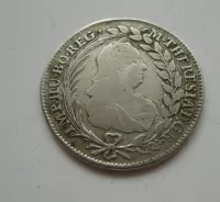 20 Krejcar, 1770, M.Terezie, Vídeň Rakousko