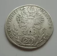 20 Krejcar, 1777, Josef II., Čechy Praha