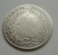20 Krejcar, 1778 C, Josef II., Čechy Praha