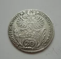 20 Krejcar, 1778, M.Terezie, Čechy Praha