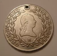 20 Krejcar, 1791, H, Leopold II., Rakousko
