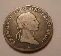 20 Krejcar, 1832 A, František II., Rakousko