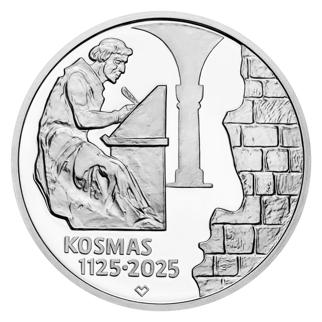200 Kč(2025-Kosmas), stav PROOF, etue a certifikát
