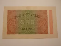 20000 Marek, 1923 Německo