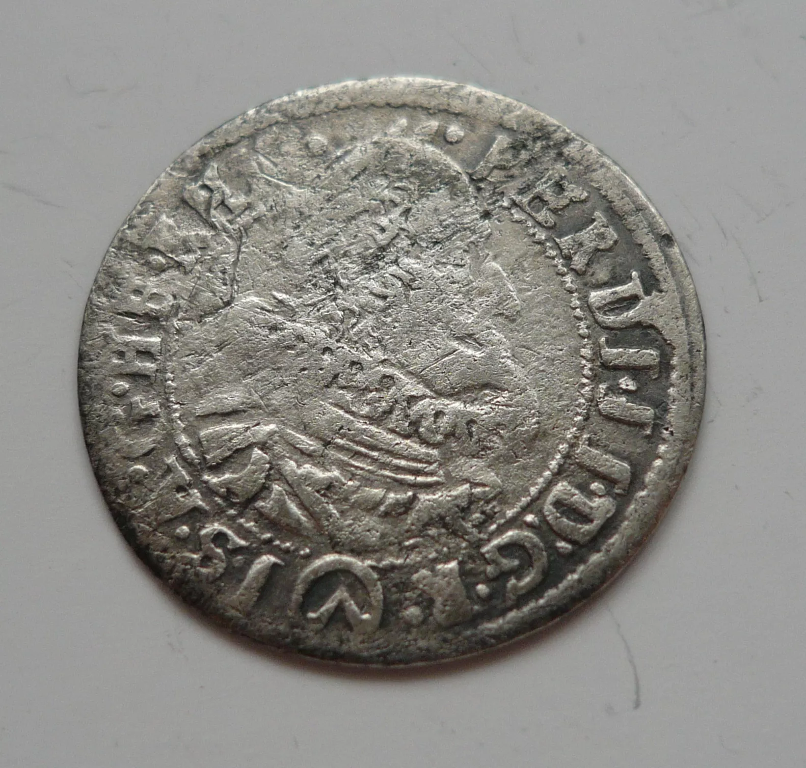 3 Krejcar, 1624, Ferdinand II., Vídeň Rakousko
