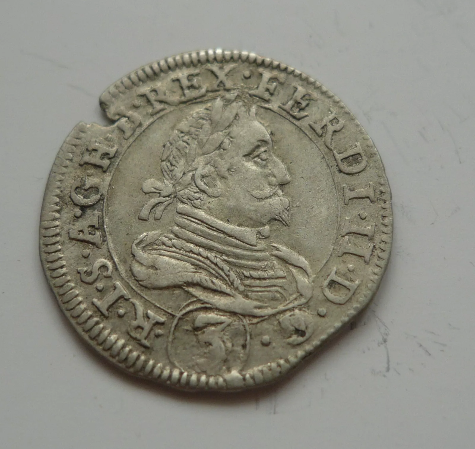 3 Krejcar, 1626, Ferdinand II., Rakousko