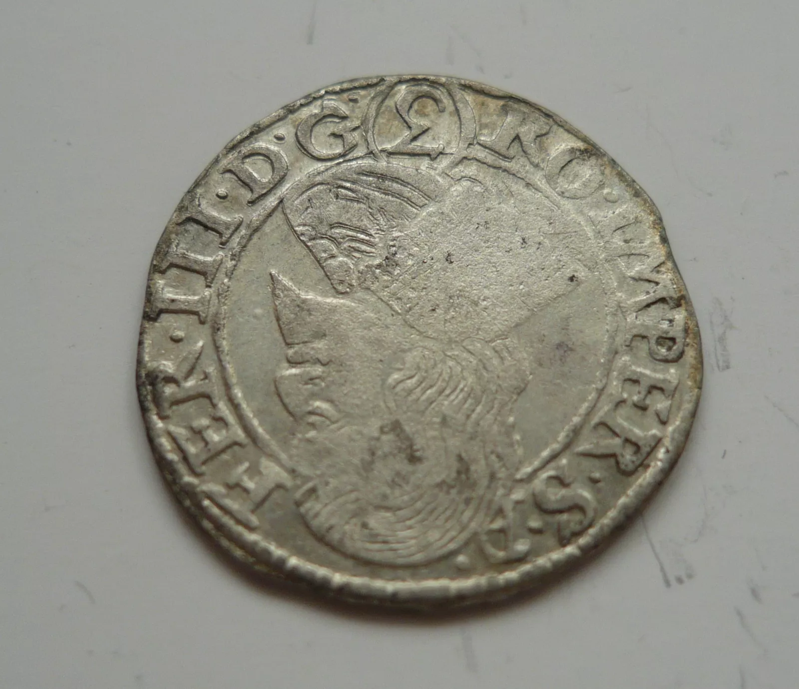 3 Krejcar, 1638, Ferdinand III., Čechy Praha