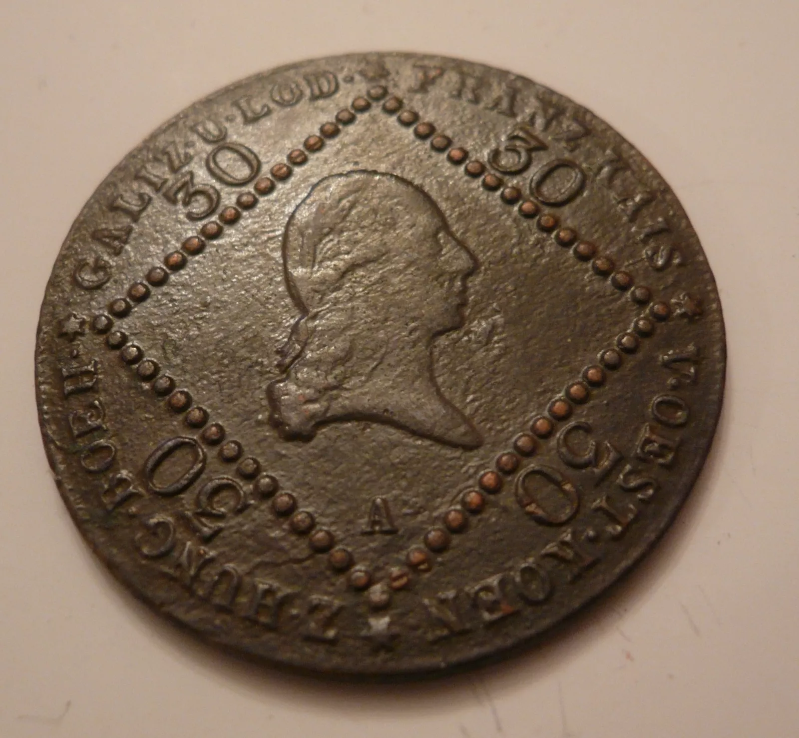 30 Krejcar, 1807 A František II., Rakousko