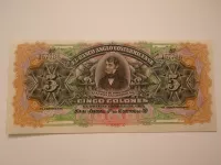 5 Colones, 1903-17, Kostarika
