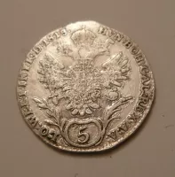 5 Krejcar, 1815 A, František II., Rakousko
