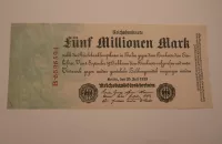 5 mil.Marek, 1923, Německo