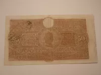 50 Lir, 1871, Sardinie