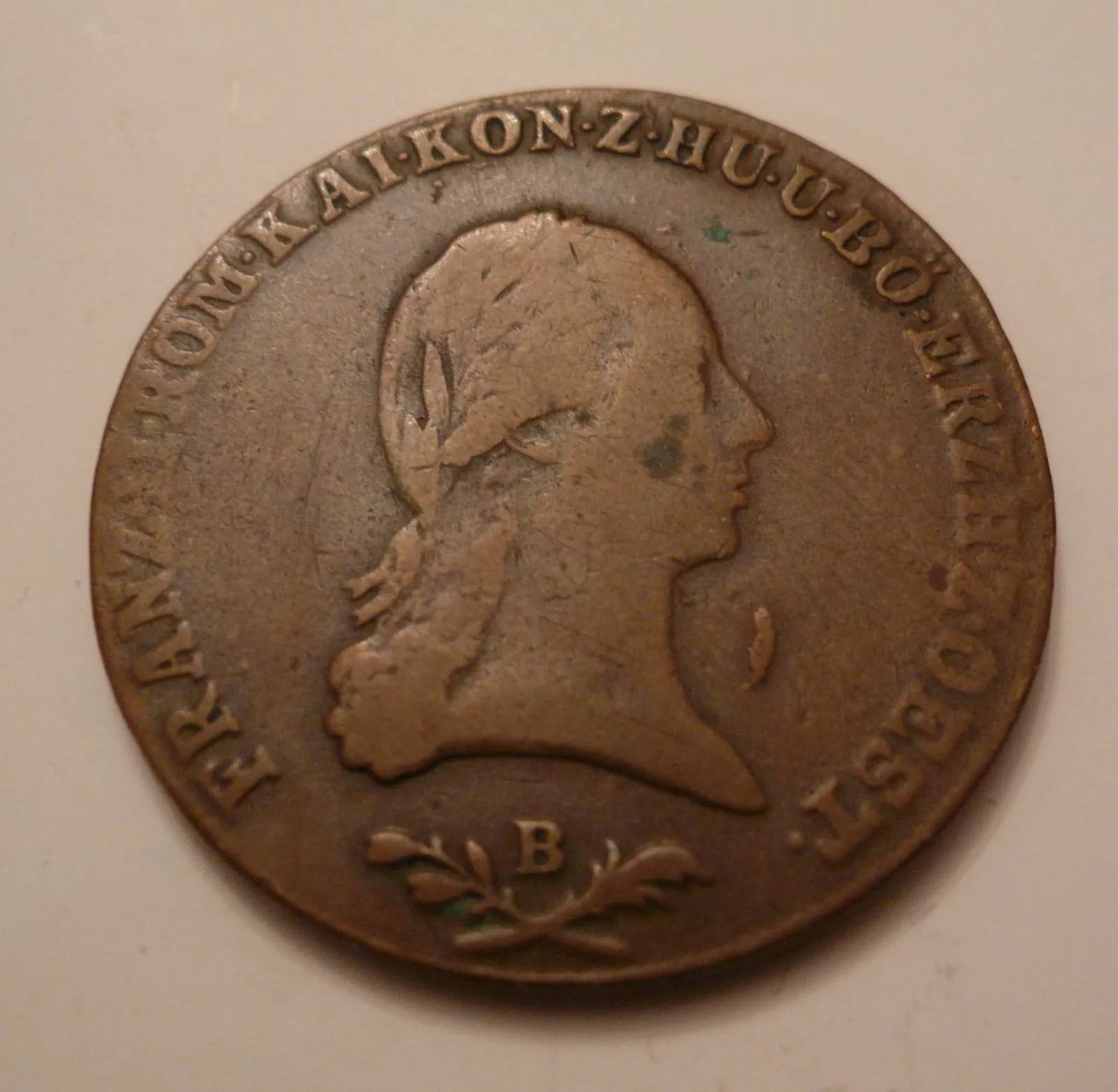 6 Krejcar, 1800 B, František II., Uhry