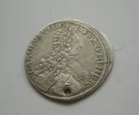 6 Krejcar, DIRKA, 1715, Karel VI. Slezsko Vratislav
