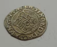 Denár 1551 KB Ferdinand I., Uhry