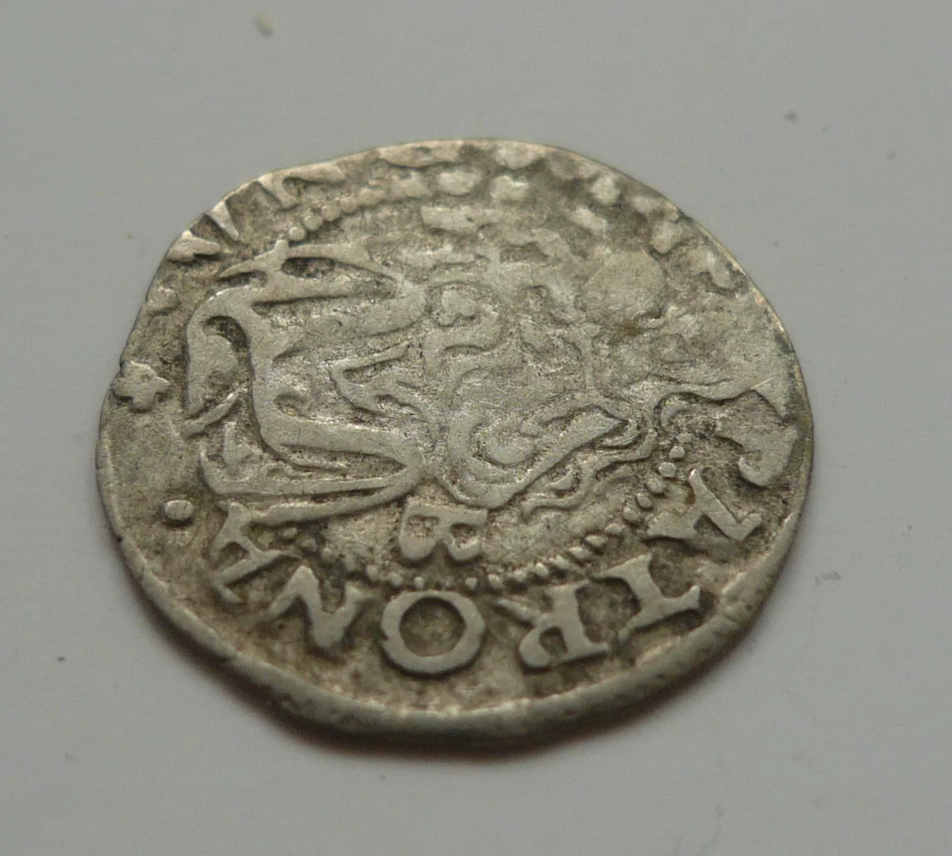 Denár 1554 KB, Ferdinand I., Uhry