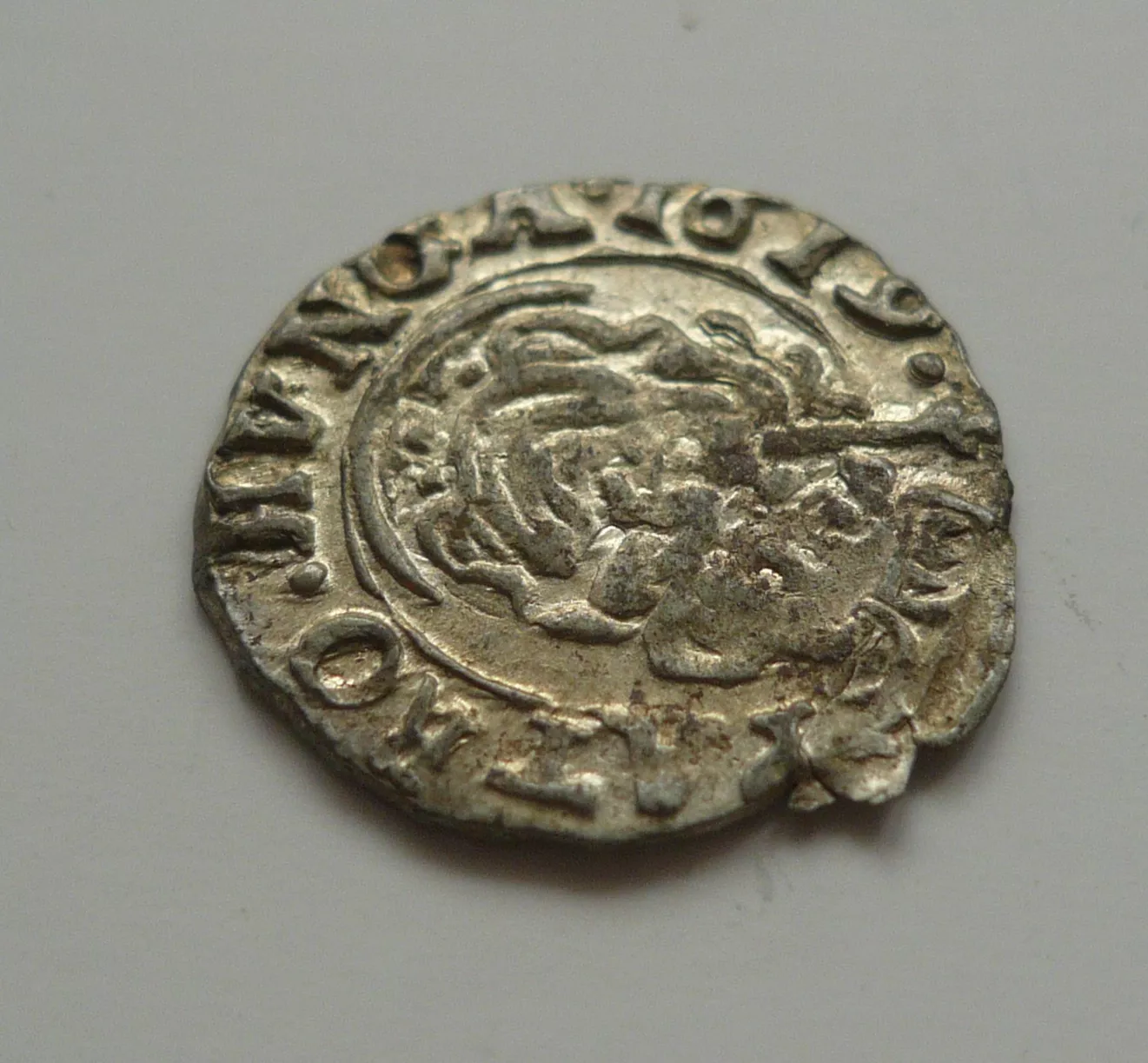 Denár, 1619 KB Matyáš Uhry