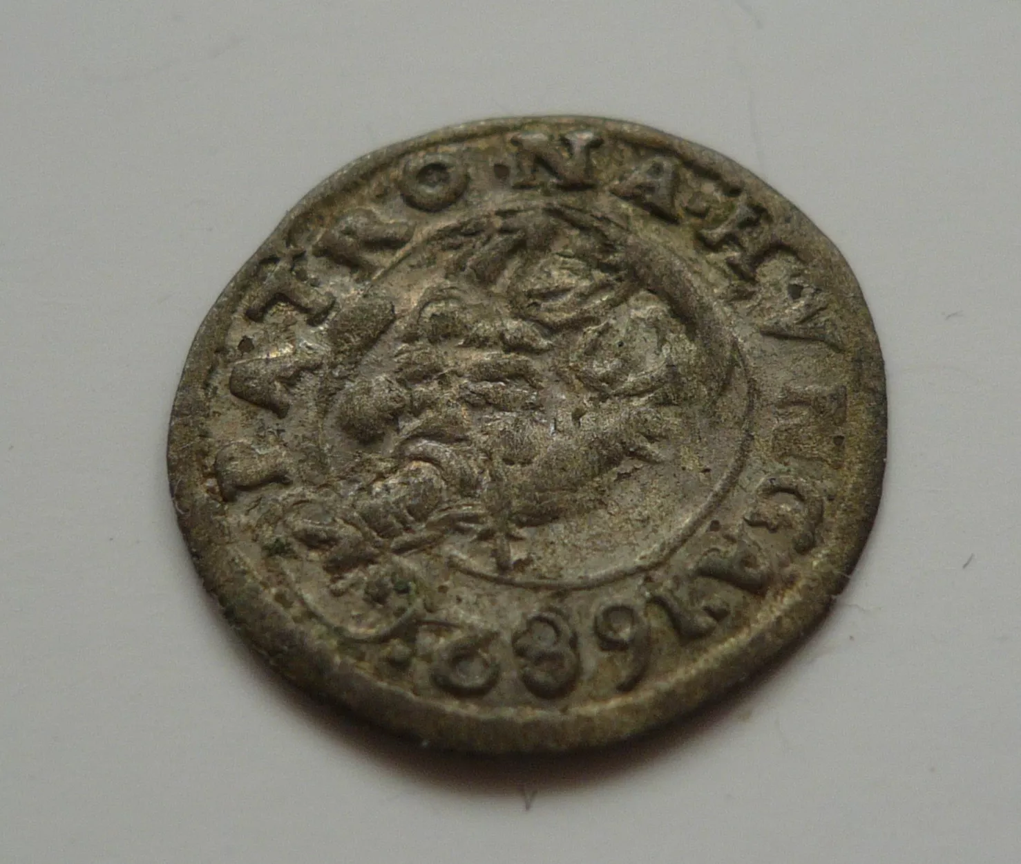 Denár, 1682 KB Leopold I. Uhry