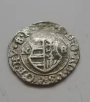 Denár, bez letopočtu, 1611-19 Matyáš, Uhry