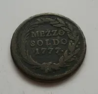 Mezzo Soldo, 1777, M.Terezie, Rakousko