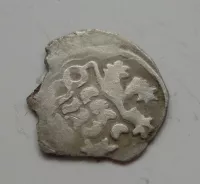 peníz se lvem, 1458-71, Jiří z Poděbrad, Čechy