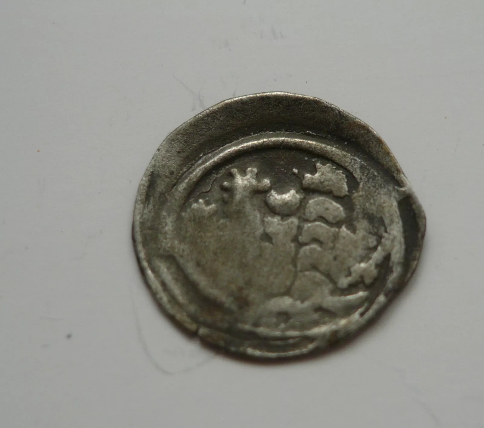 peníz se lvem, 1458-71, Jiří z Poděbrad, Čechy