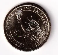 1 dollar 2007,Washington,USA